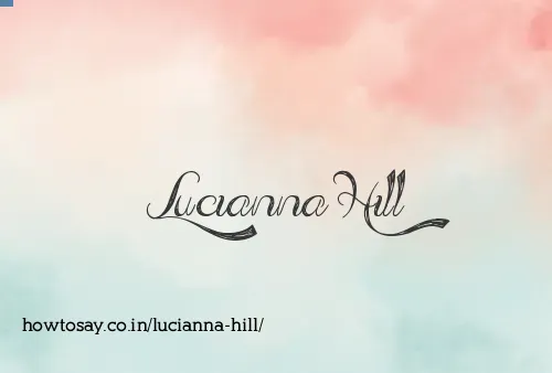 Lucianna Hill