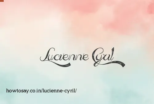 Lucienne Cyril
