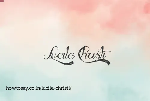Lucila Christi
