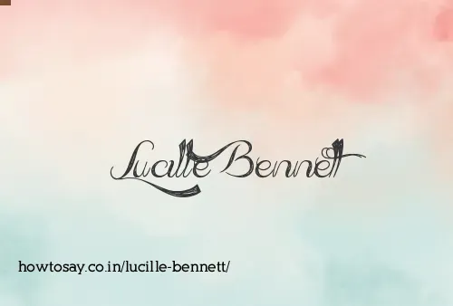 Lucille Bennett