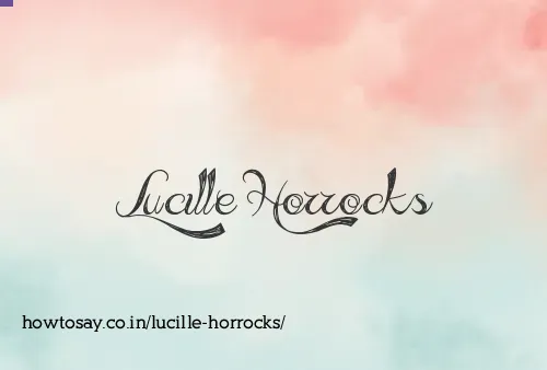 Lucille Horrocks