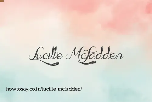 Lucille Mcfadden