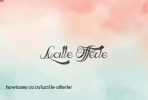 Lucille Offerle