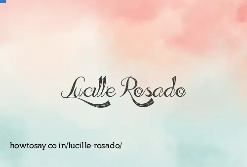 Lucille Rosado