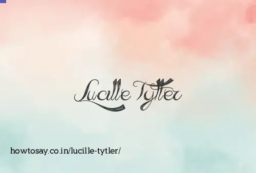 Lucille Tytler
