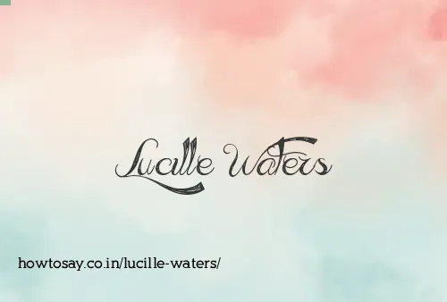 Lucille Waters