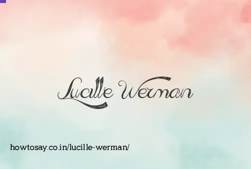 Lucille Werman
