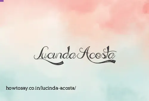 Lucinda Acosta