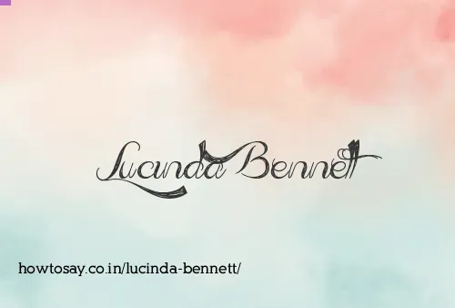 Lucinda Bennett