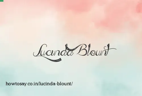 Lucinda Blount