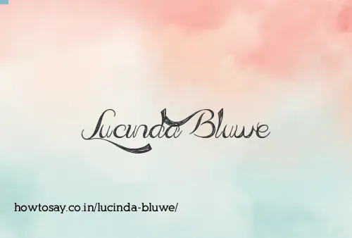 Lucinda Bluwe