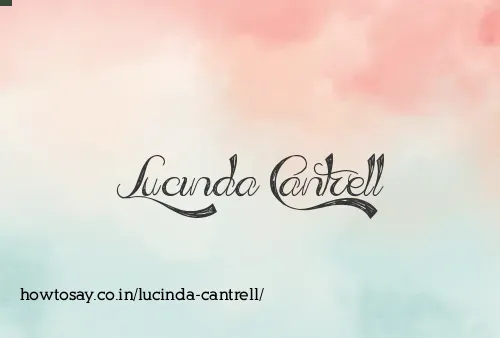 Lucinda Cantrell