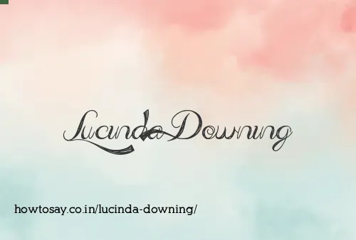 Lucinda Downing