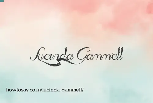 Lucinda Gammell