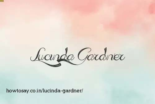 Lucinda Gardner