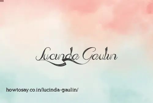 Lucinda Gaulin