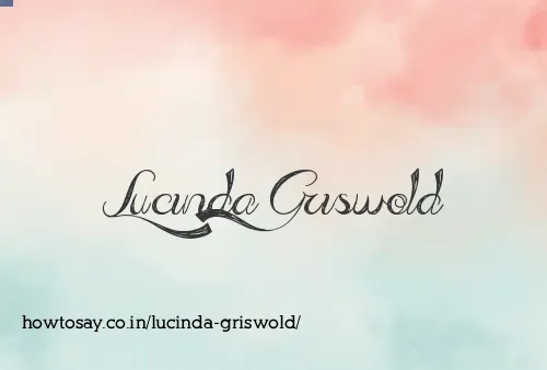 Lucinda Griswold
