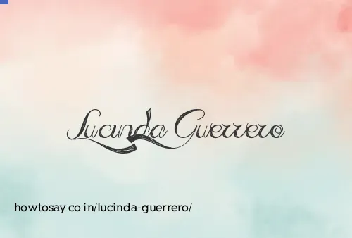 Lucinda Guerrero
