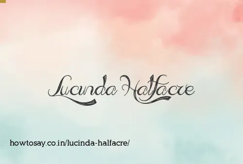 Lucinda Halfacre