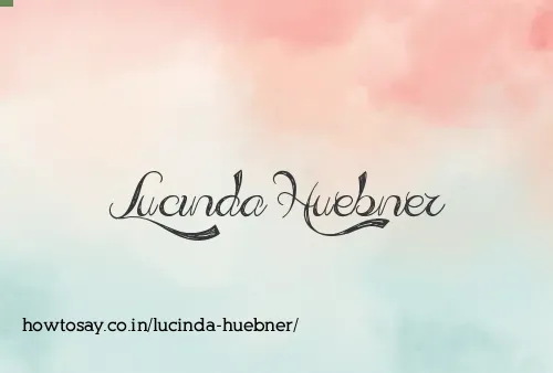 Lucinda Huebner