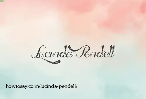 Lucinda Pendell