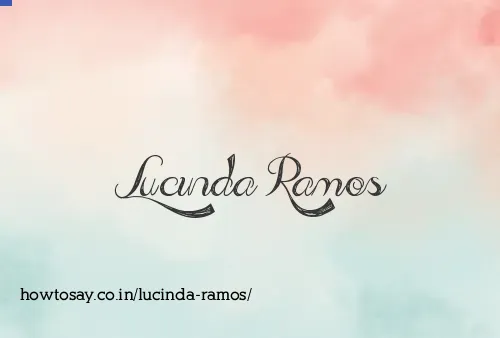 Lucinda Ramos