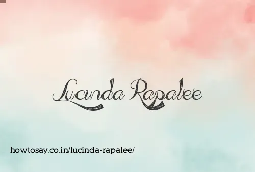 Lucinda Rapalee