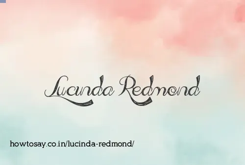 Lucinda Redmond