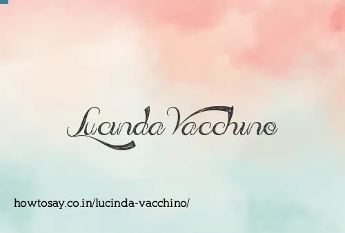 Lucinda Vacchino