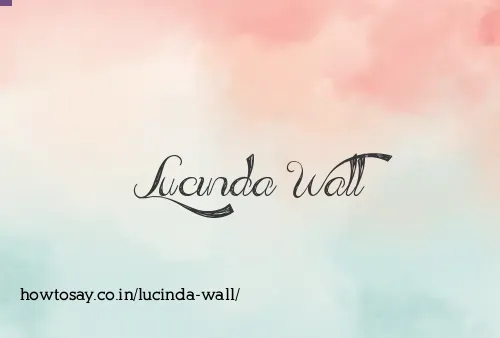Lucinda Wall