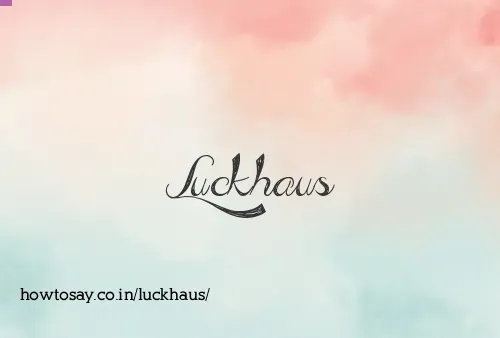 Luckhaus