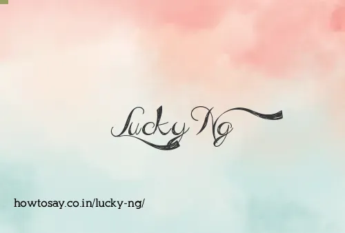 Lucky Ng