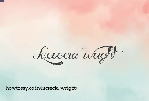 Lucrecia Wright