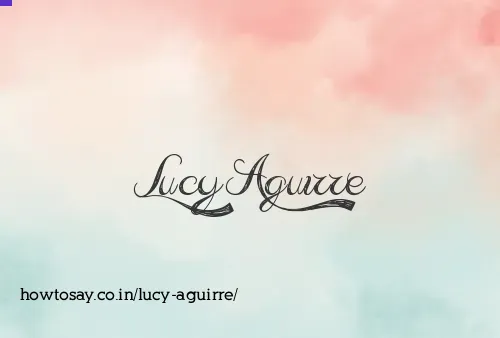 Lucy Aguirre