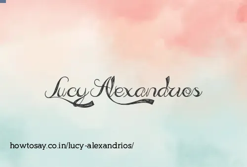Lucy Alexandrios