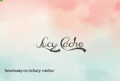 Lucy Cacho
