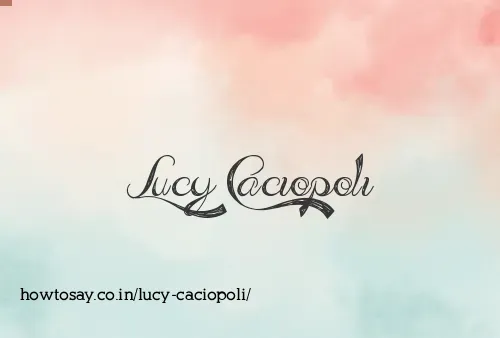 Lucy Caciopoli