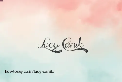Lucy Canik