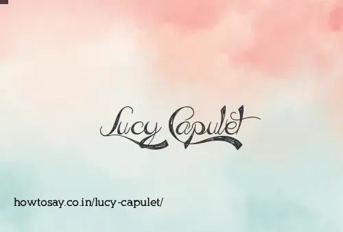 Lucy Capulet