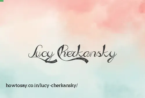 Lucy Cherkansky