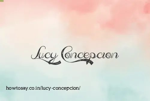 Lucy Concepcion