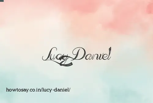 Lucy Daniel