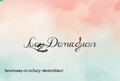 Lucy Demirdjian