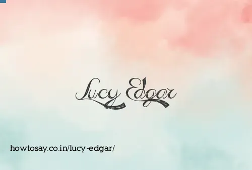 Lucy Edgar