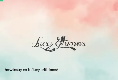 Lucy Efthimos