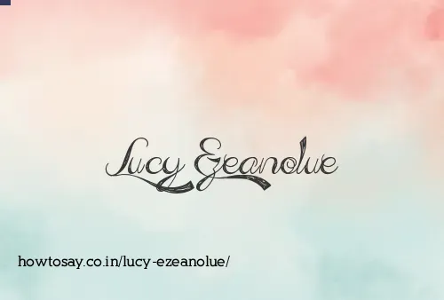 Lucy Ezeanolue