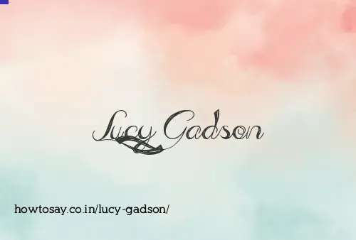 Lucy Gadson
