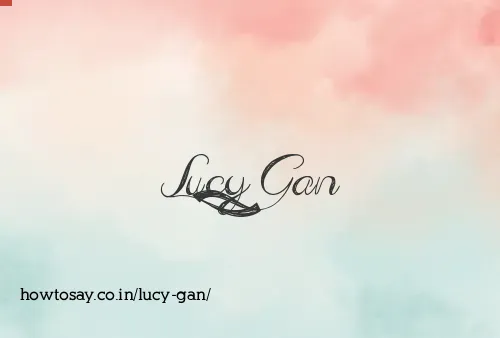 Lucy Gan