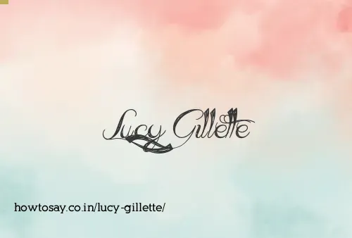 Lucy Gillette