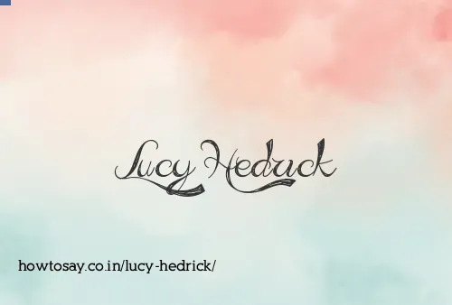 Lucy Hedrick